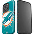 NFL Miami Dolphins Large Logo iPhone 16 Pro Impact Case